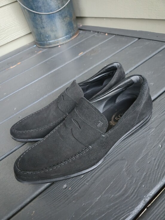 Tods Suede Penny Loafer main image 13